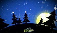 《创意移动圣诞树 AE包装模板》（VideoHive - merry christmas 2 - 72333）