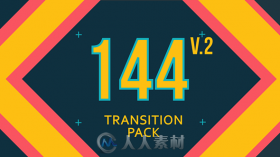 144组转存特效动画AE模板 version 2升级版  Videohive Transitions Pack version 2