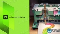 Substance 3D Painter三维纹理材质绘画软件V8.1.2版